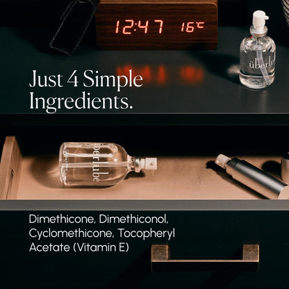 Uberlube Silicone Base Lube - Unscented Silicone Lubricant Personal Lubrication : Latex Safe Privacy Sex Lube Liquid for Couples Women & Men - Flavorless, Vaginal & Anal - 112ml